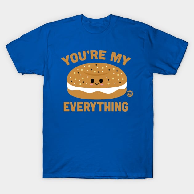 EVERYTHING BAGEL T-Shirt by toddgoldmanart